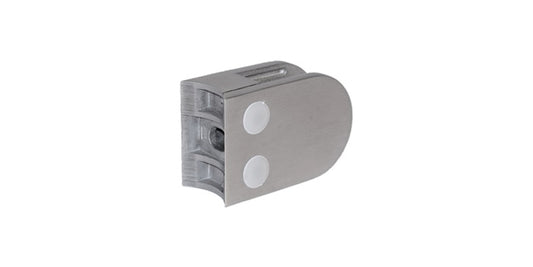 Modell 280 - V2A Edelstahl Glasklemme / Glashalter 63 x 45 x 30 mm mit AbP