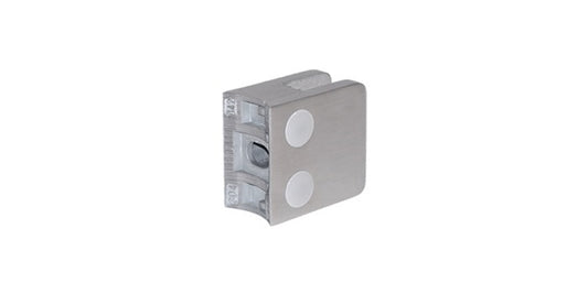 Modell 270 - V4A Edelstahl Glasklemme / Glashalter 45 x 45 x 26 mm mit AbP