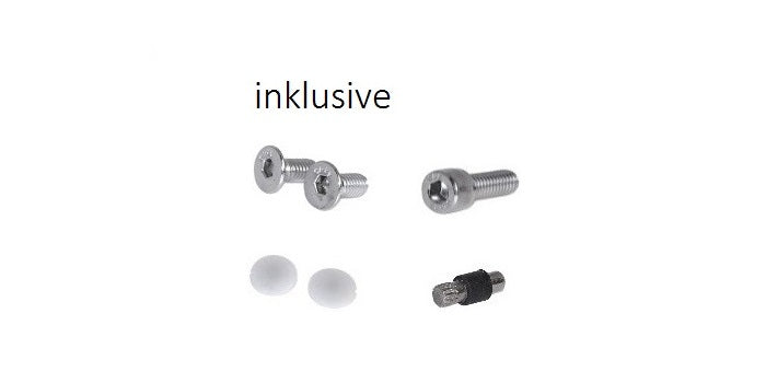 Modell 180 - Zink roh Glasklemme / Glashalter 63 x 45 x 30 mm