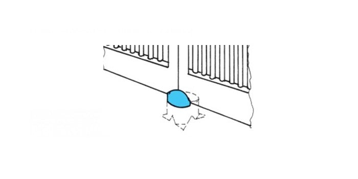 Stahl Auflaufschuh zum einbetonieren