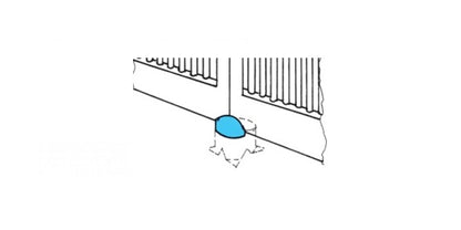 Stahl Auflaufschuh zum einbetonieren