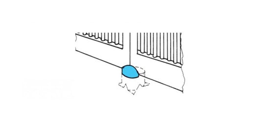 Stahl Auflaufschuh zum einbetonieren