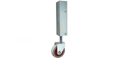 Stahl Rollstütze für Tore zum anschrauben