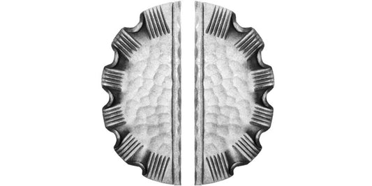 Stahl Schlossplatte - geschmiedet