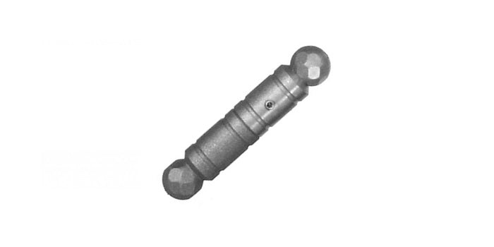 Stahl Torband mit festem Dorn - 2-teilig + Schraubensicherung