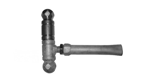 Stahl Torband mit festem Dorn - 2-teilig mit Mauerhülse