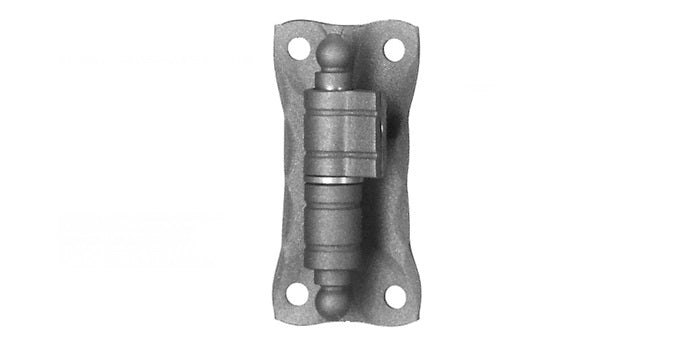 Stahl Torband mit festem Dorn - 2-teilig