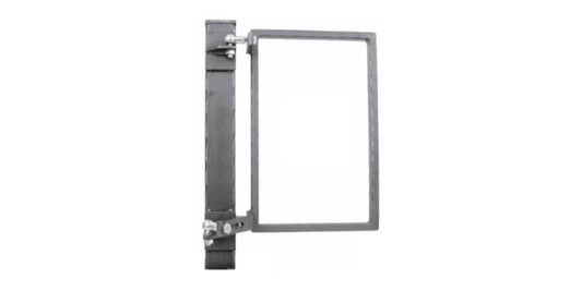 Stahl Hebetorbeschlag für Metallpfosten & Betonpfosten