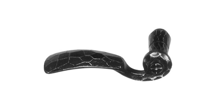 Stahl verzinkt Türdrücker - gehämmert