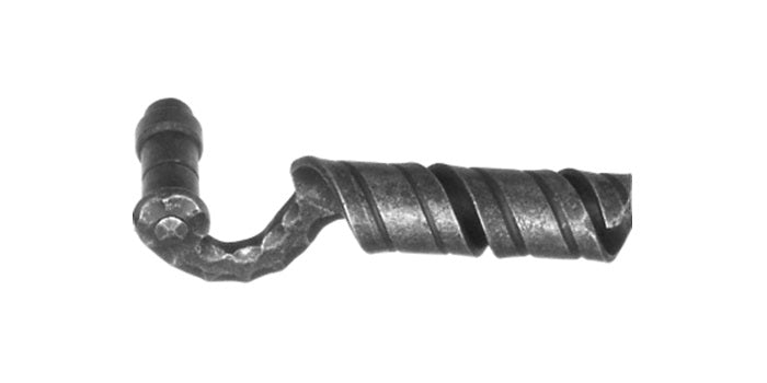 Stahl Türdrücker - geschmiedet