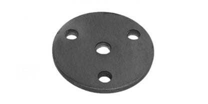 Stahl Ronde mit 4 Bohrungen