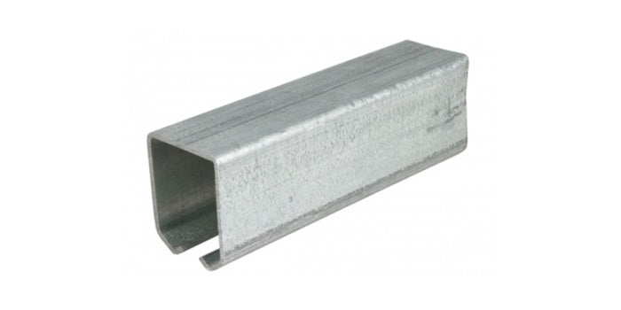 Stahl verzinkt Laufschiene für Hängetore - Länge: 3000 mm