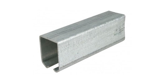 Stahl verzinkt Laufschiene für Hängetore - Länge: 3000 mm