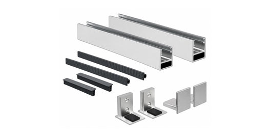 Aluminium französischer Balkon - SET