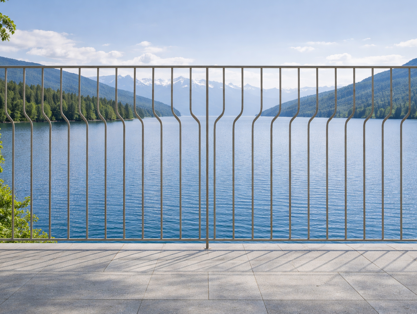 Flachstahl Zierstab - glatt