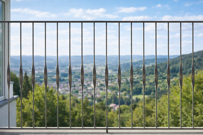 Flachstahl Zierstab 180° - glatt