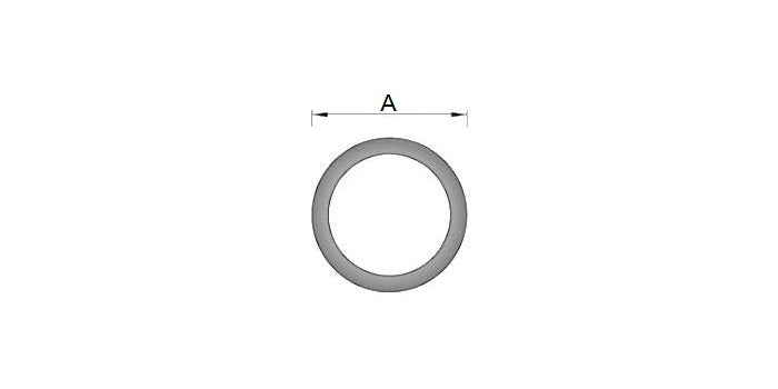 V4A Edelstahl Ring