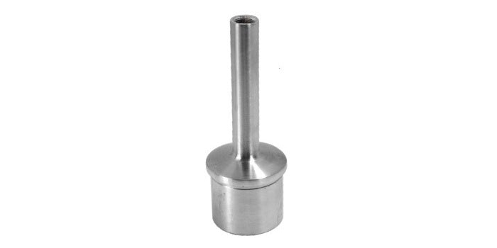 V2A Edelstahl Handlaufstütze mit Innengewinde M6