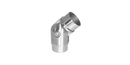 V2A Edelstahl Fitting mit Gelenk - für LED-Handlauf