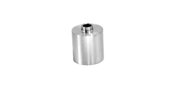 V2A Edelstahl Punkthalter Ø30 mm - Unterteil LOSE
