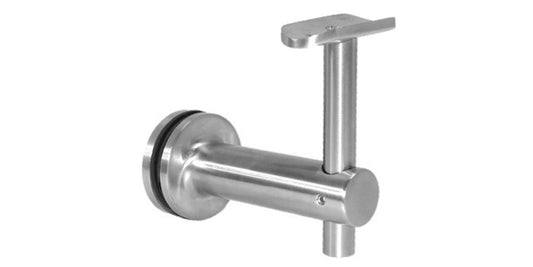 V2A Edelstahl Handlaufträger höhenverstellbar