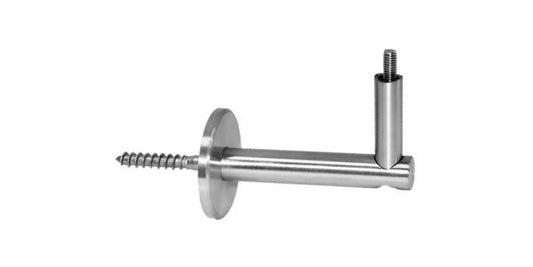 V2A Edelstahl Handlaufträger - inkl. Stockschraube M8