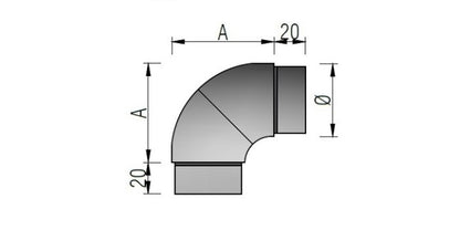 V2A Edelstahl Steckfitting - drehbar