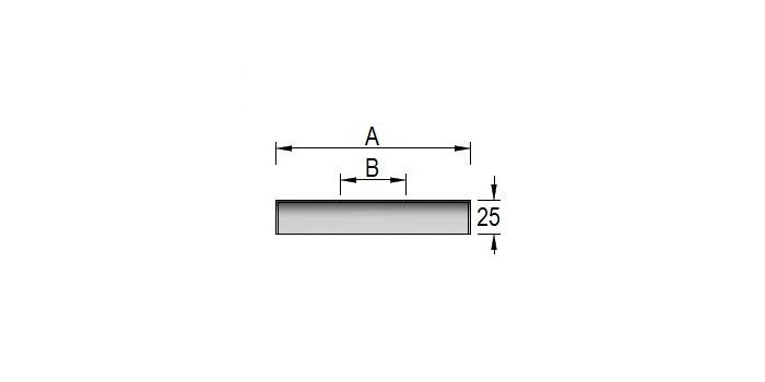 V2A Edelstahl Abdeckrosette für Vierkantrohr