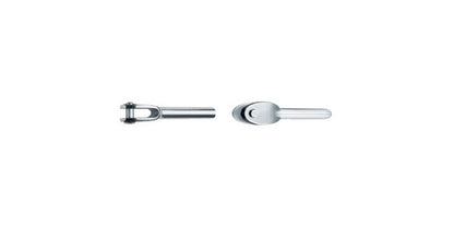 V4A Edelstahl Gabel mit Rechts-Innengewinde