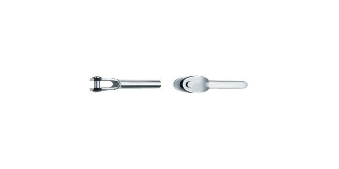 V4A Edelstahl Gabel mit Links-Innengewinde