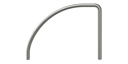 V2A Edelstahl Fahrrad Anlehnbügel